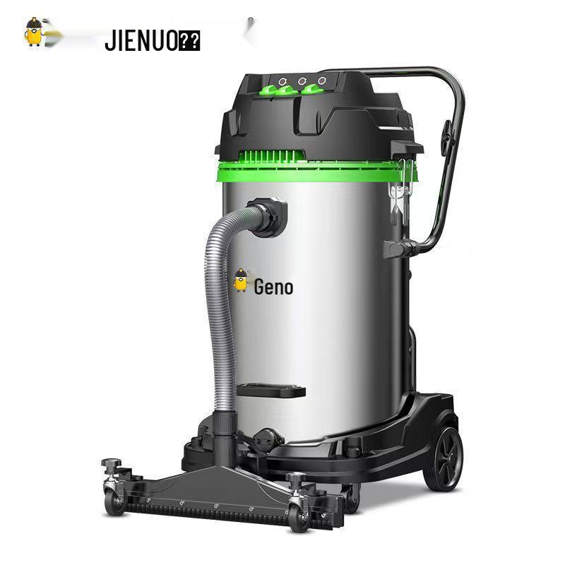 Jeno JN301T-100L 5400W Staubsauger, 80L Fassungsvermögen, Nass- und Trockenreinigung mit Bodendüse, Filter und Staubbeutel Zubehör