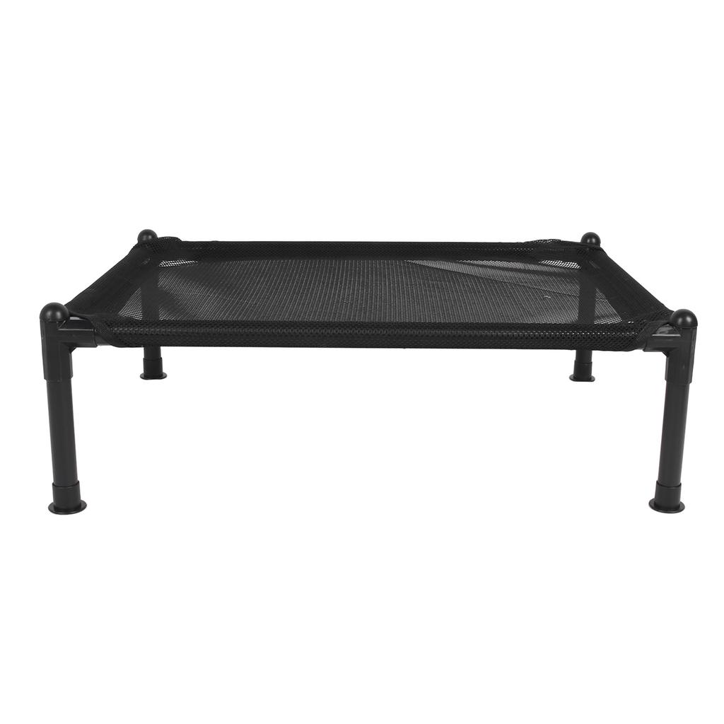 Elevated Dog Bed All Seasons Metal Frame Breathable Mesh Outdoor Raised Dog Bed for Indoor Outdoor