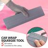 15/19/24/29CM Long Squeegee with Scale Suede Felt Plastic Card Scraper Carbon Vinyl Wrap Tool Car Window Tint Water Wiper