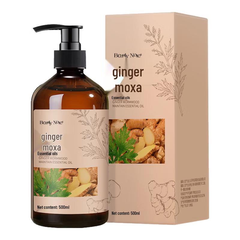 BEAUTY NOTES Mugwort Ginger Massage Essential Oil 500ml
