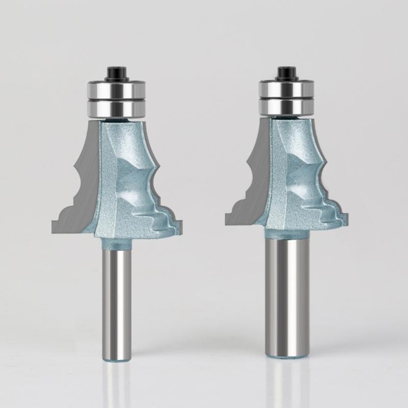 Frame Molding Router Bit Metal Door Bucket Line Knife Portable Handrail Knife Replacement for Woodwork Handrail Knife