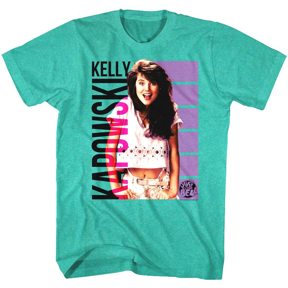 Saved by the Bell Kelly Kapowski Retro Men T Shirt Tiffani Amber Thiessen TV S