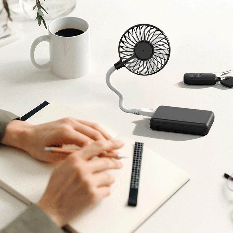Usb Fan Small Straight Plug Silent Office Desk Small Fan Usb Fan Office Fan Stand Small And Portable