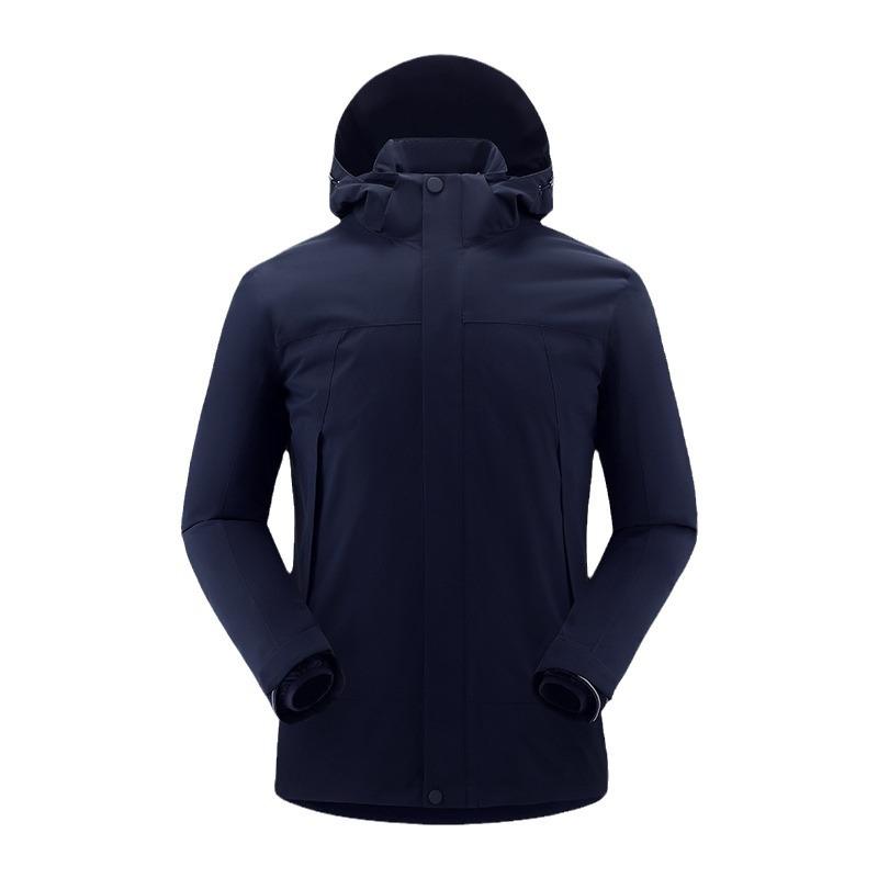 Couple Jacket Down Jacket Women's 25 New Windproof Three-in-one Removable Liner Tooling Jacket