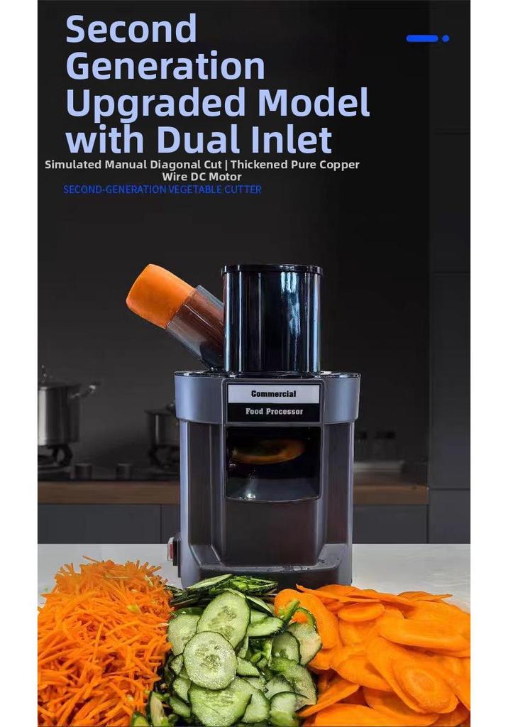 Multi-functional Electric Vegetable & Fruit Dicer and Slicer