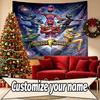 Custom Name Personalized Power Rangers Print Tapestry, Wall Art Decor, Bedroom, Dorm, Apartment, LivingRoom, Party Backdrop, Gift for Birthday
