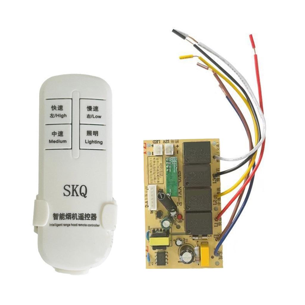 Range Hood Board Maintenance General Control Board Computer Board Circuit Board with Remote Controller Replacement