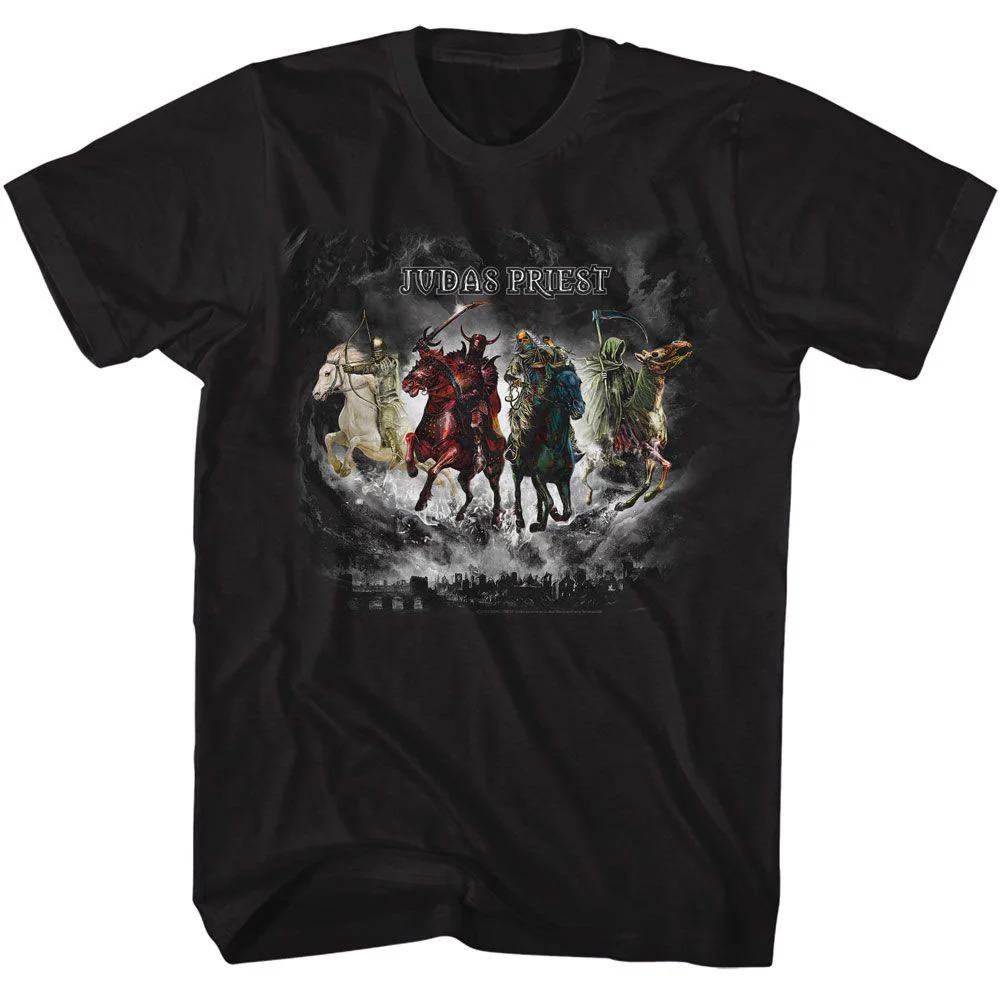 Judas Priest Judas Priest Four Horsemen T-shirt High-end Luxury Is for Both Men and Women Top Y2k 2026 Summer S