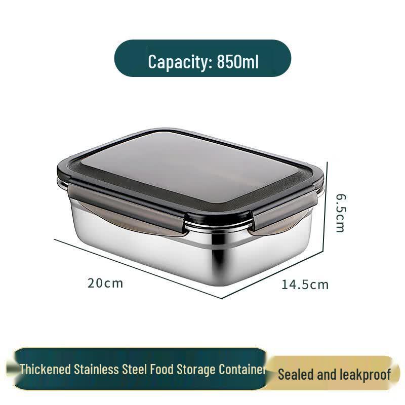 Gannian 304 Stainless Steel Vacuum Seal Lunch Box