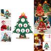 Creative Wooden Christmas Tree Ornament Handcrafted For Festive Holiday Decor