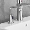 TLXT Automatic Sensor Bathroom Sink Faucet with Integrated Soap Dispenser