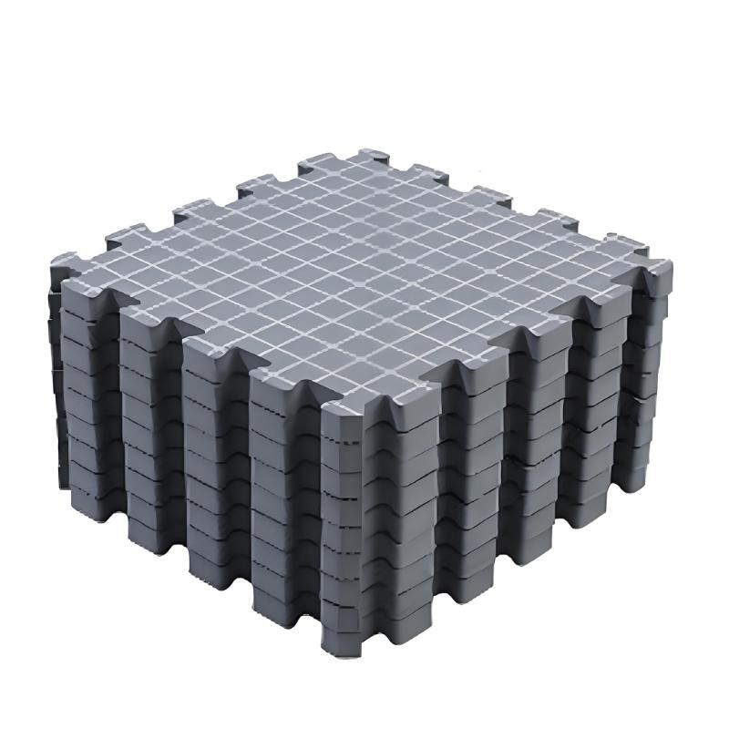 9Pcs Gridded Knit Blocking Mat 12x12Inch Foam Knitting Blocking Board With Marking For Crochet Yarns Crafting Project