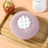 2/4Pcs Super Soft Sunflower Suction Cup Bath Ball, 2-in-1 Sunflower Bath Ball Exfoliating Bath Sponge Cleaning Brush, Sponge Mesh Pouf Shower Ball