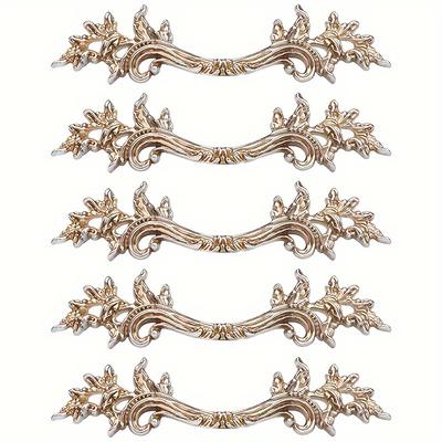 5pcs Antique Dresser Knobs, Farmhouse Kitchen Cabinet Pulls, Vintage Drawer Pulls And Knobs, Pulls For Cabinets, Dressers, Drawers, 2.5 Inch