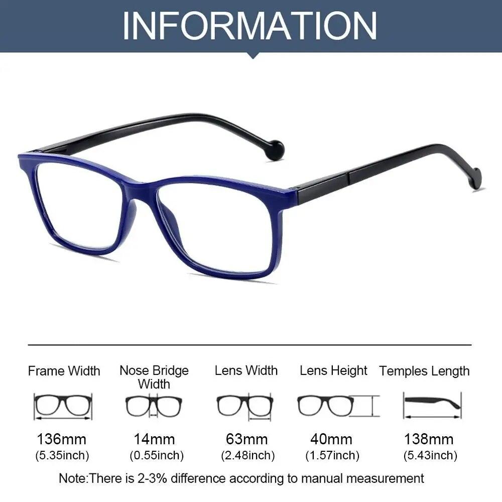 Óculos de sol quadrados verdes da moda, anti-luz azul, femininos, masculinos, armação ótica grande, proteção ocular, óculos de escritório ultraleves