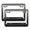 Copertura Targa Antiruggine Cornici Targa Moto 2 Fori Supporti Targa Cornice Targa