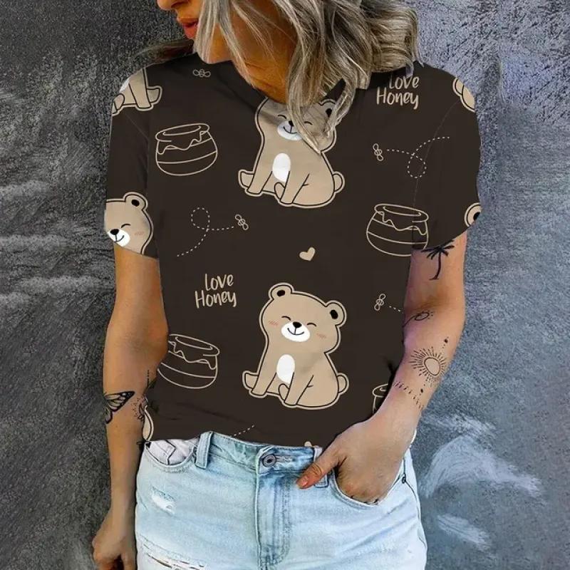 

Женская футболка высокого качества с рисунком кота и принтом, модная футболка с принтом, элегантная женская футболка с короткими рукавами 6XL