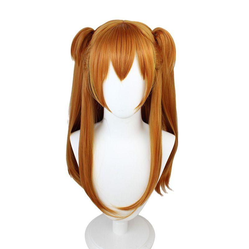 Asuka Eva Wig Cosplay Adult Anime Party Costume Accessory Halloween Con Comic
