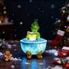 Yousheng Ghost Bubble Bath Lamp Resin Craft Figure Halloween Decorative Ornament Living Room Bedroom Desktop Decoration