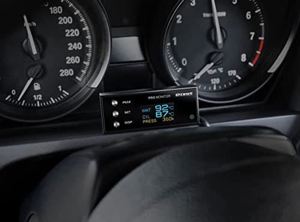 PIVOT Digital Monitor A monitor that displays water oil and oil pressure with high precision in a single unit in the smallest possible PRM (Pivot)