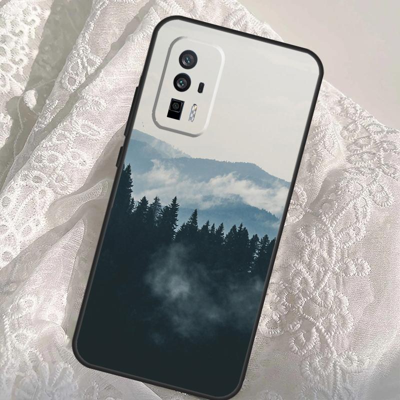 

Beautiful Nature Forest Mountain Case For Xiaomi 13T 14T Pro 12T 11T 13 14 Ultra POCO X6 Pro M6 X3 X5 M5s F3 F5 F6 Cover POCO X5 Pro