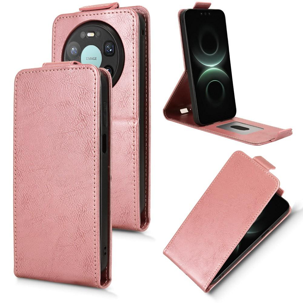 For Huawei Mate 80 Pro Max Stand Case Magnetic Clasp Vertical Flip Leather Phone Cover with Card Holder