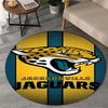 Jaguars Team Spirit Round Rug for Livingroom,Bedroom, Palyroom, Chair Rug, Area rug, Circle Carpet, Large Size Fan Christmas gift