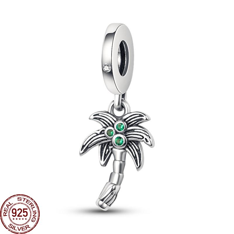 Women copper Sea Summer Design Dangle Turtle Starfish Octopus Dolphin Bead Charms Charm Bead Charms Authentic Accessories Bracelets Jewellery