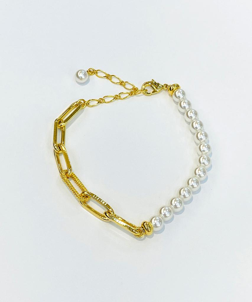 Kudos Mix Pearl Chain Bracelet 001