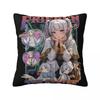 Frieren Eyes Sousou No Frieren Pillowcase Polyester Cushion Cover Gift Pillow Case Cover Home Square