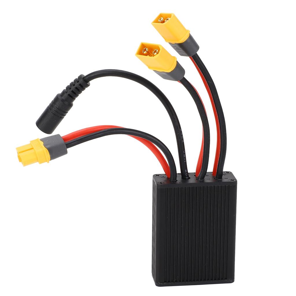 Dual Battery Parallel Module Adapter XT60H Interface 20V‑72V 30A Double Battery Discharge Converter Adapter for