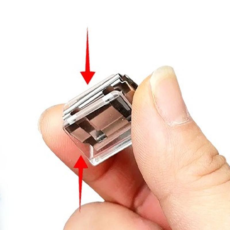 1-10Pcs Detachable Anti Sliding Trouser Clip No Sew Invisible Pants Leg Fixing Buckle DIY Portable Sewing Craft Clothing Clips