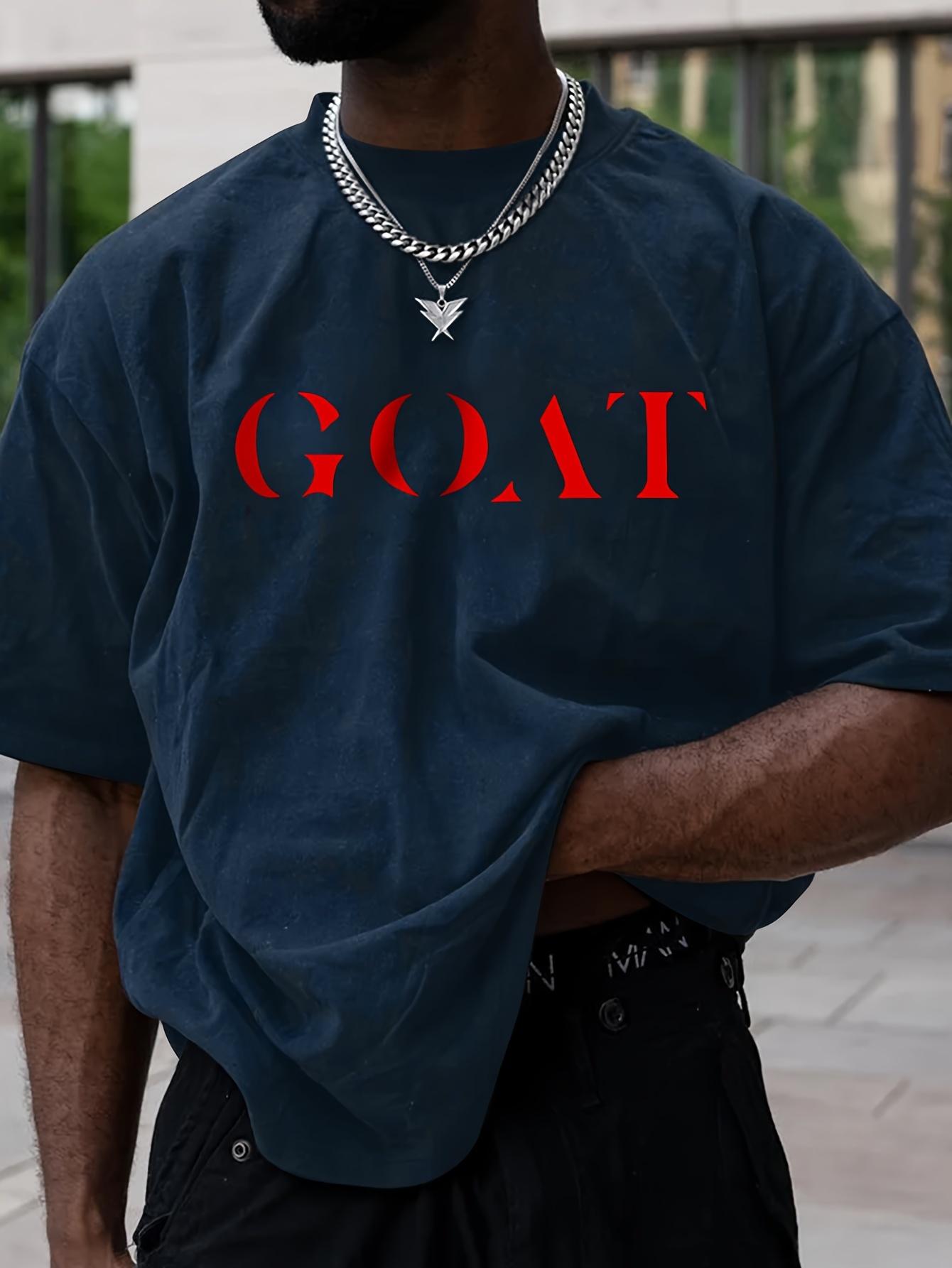 

Стильная футболка с принтом, мужская футболка с коротким рукавом, модная американская трендовая повседневная футболка с круглым вырезом для мужчин на весну и лето XXXXXL темно-синий