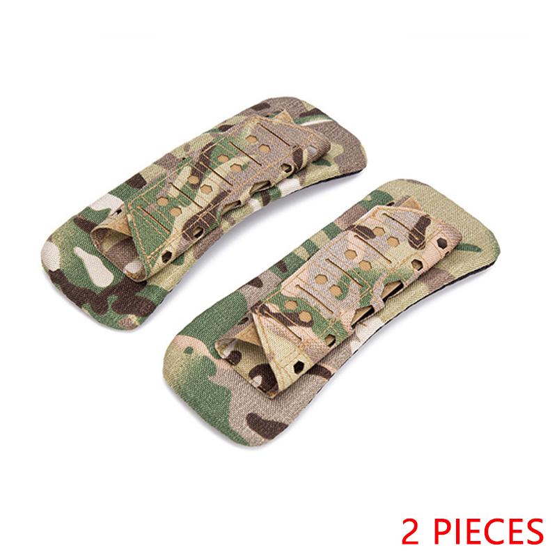 Outdoor tactical shoulder pad breathable Backpack vest cushioning pad laser cut shock-absorbing Non-Slip shoulder strap pad