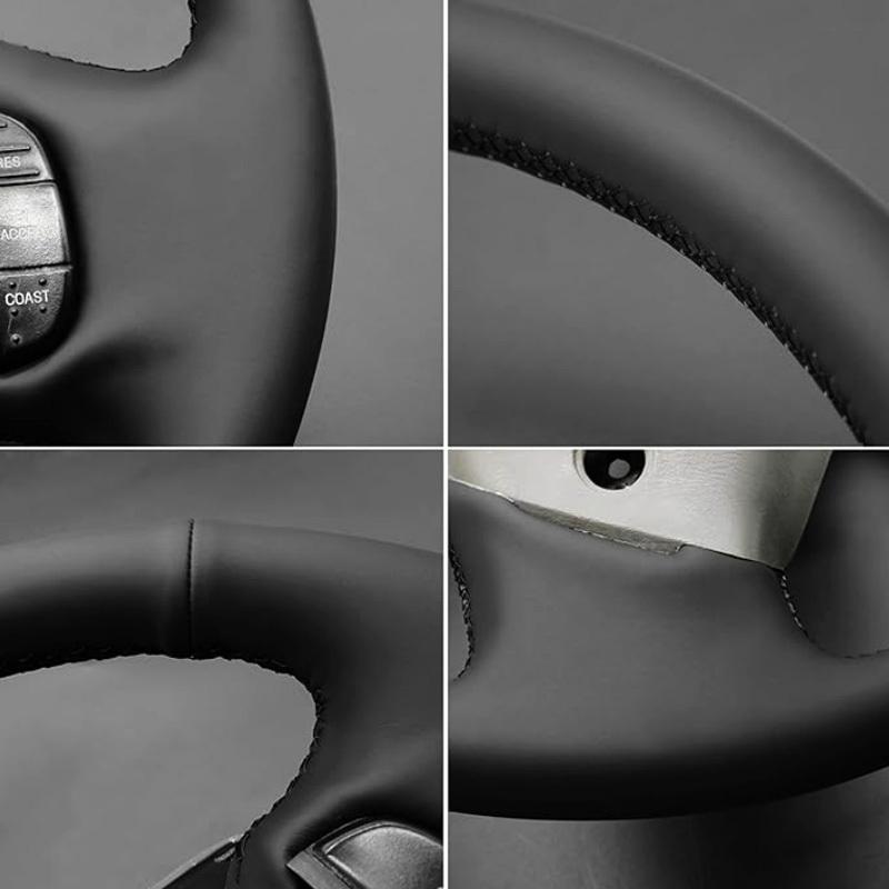 Steering Wheel Cover Car Accessories for Ford Excursion Super Duty Ford F150 F250 F350 Expedition 1997-2003 DIY Cover