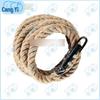 Jute Climbing Rope with Steel Hook