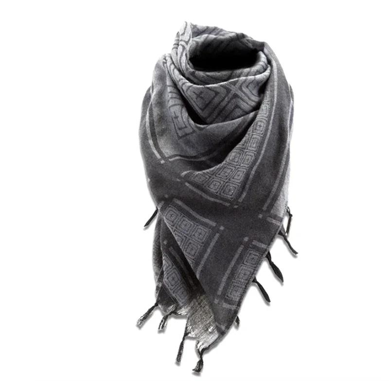 Keffiyeh Arab Scarf Tactical Desert Keffiyeh Scarf Cotton Shemagh Tactical Desert Scarf Wrap