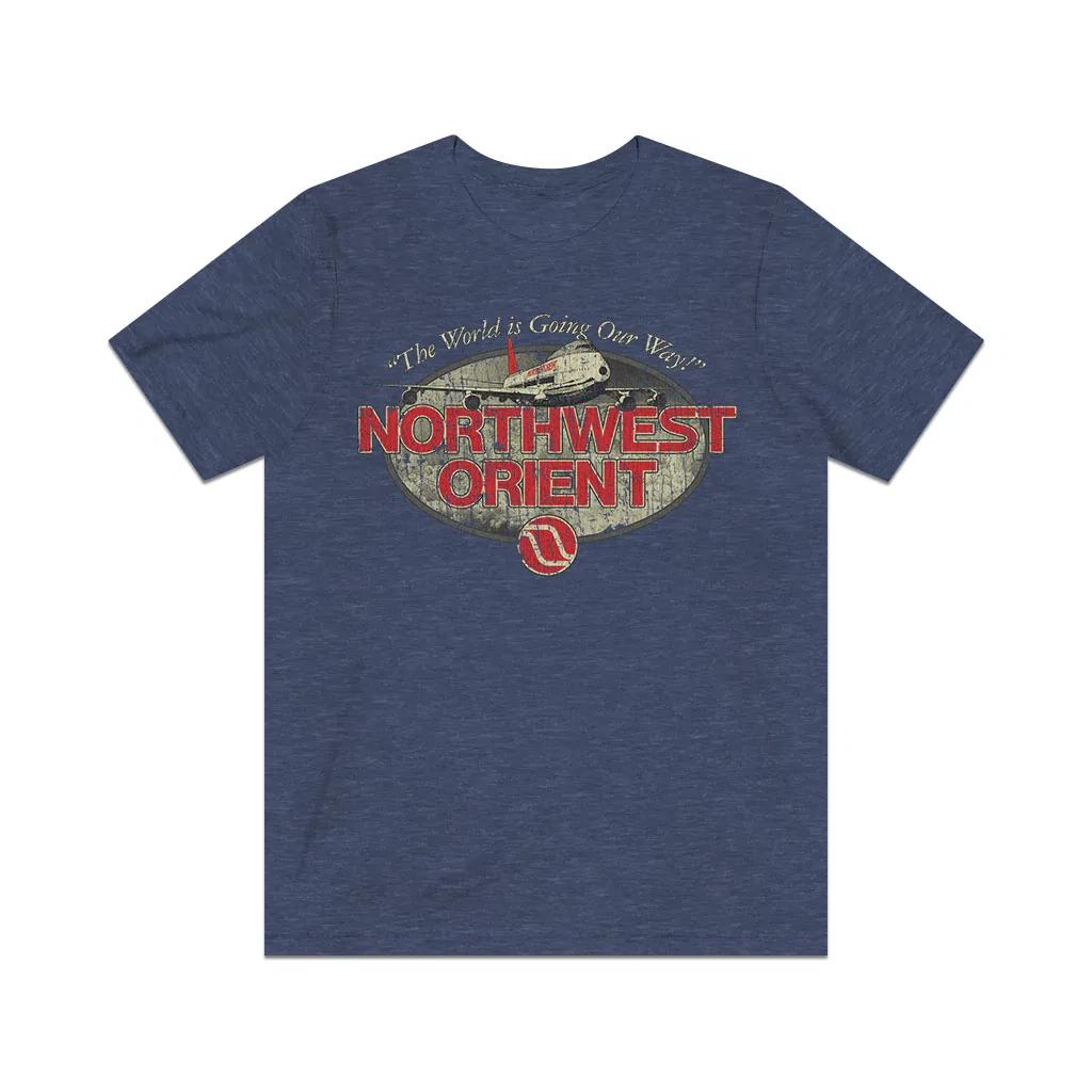 

Northwest Orient Going Our Way 1969 Vintage Men s T shirt L