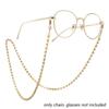 1Pcs Metal Eyeglasses Chain Holder Glasses Hanging Rope  for Sunglasses Reading Glasses and Masks