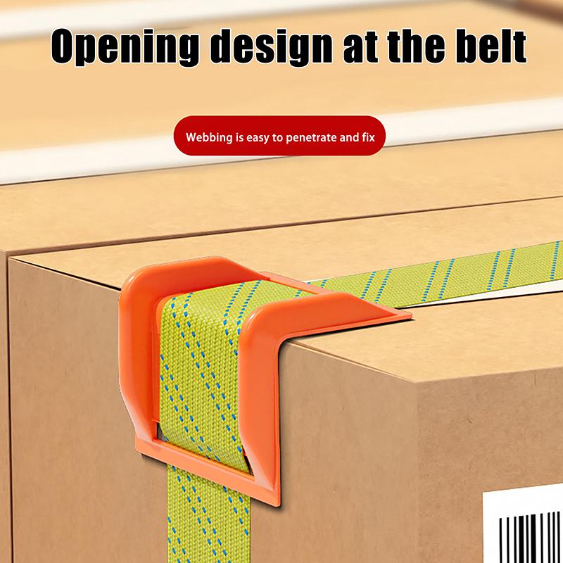 4 Stk. Flachbettkantenschutz Holzplattenversiegelung Eckenschutz Kunststoff-Eckenschutz für Flachbett-Ladung