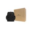 New COACH Hudson Natural Grain Leather Backpack Tubas Men's Black CB837-QBBK