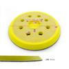 5 Inch 8 Holes Grinder Sandpaper Tray For Disc Grinder Backing Pad Hook And Loop 125Mm Pneumatic Polishing Machine