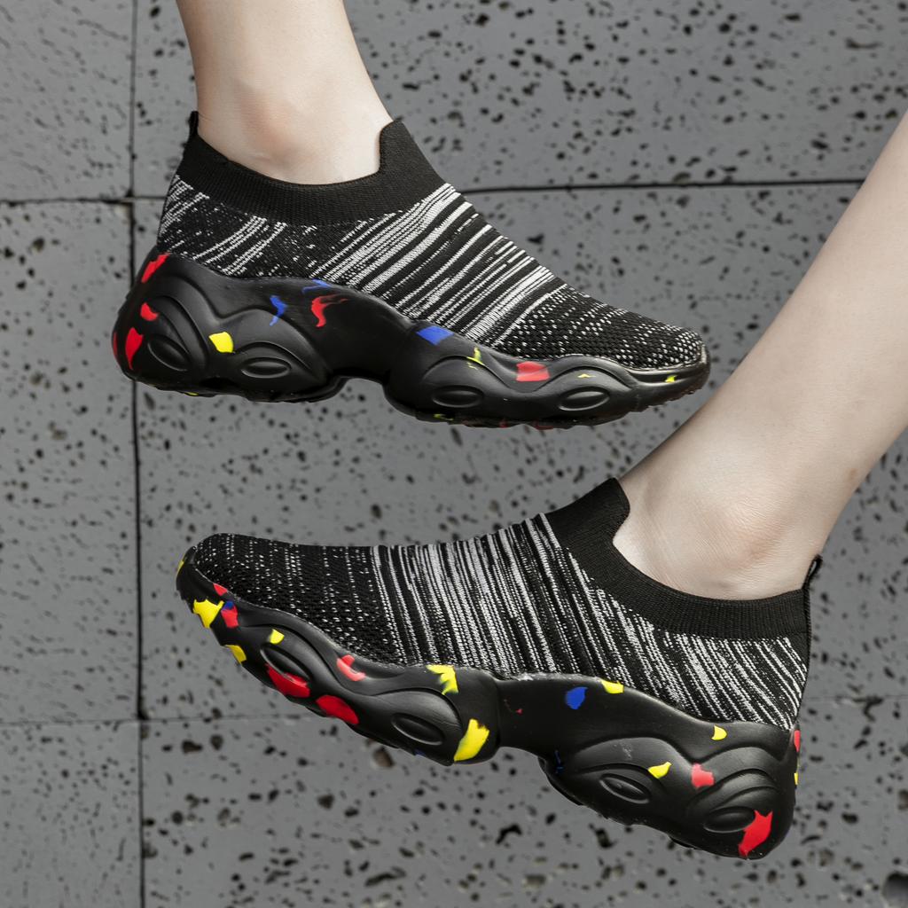 Increased 35~47 Men's Women Running Socks Sneakers Platform Designer Chunky Casual Sports Tenis Shoes for Men Soft Light Outdoor