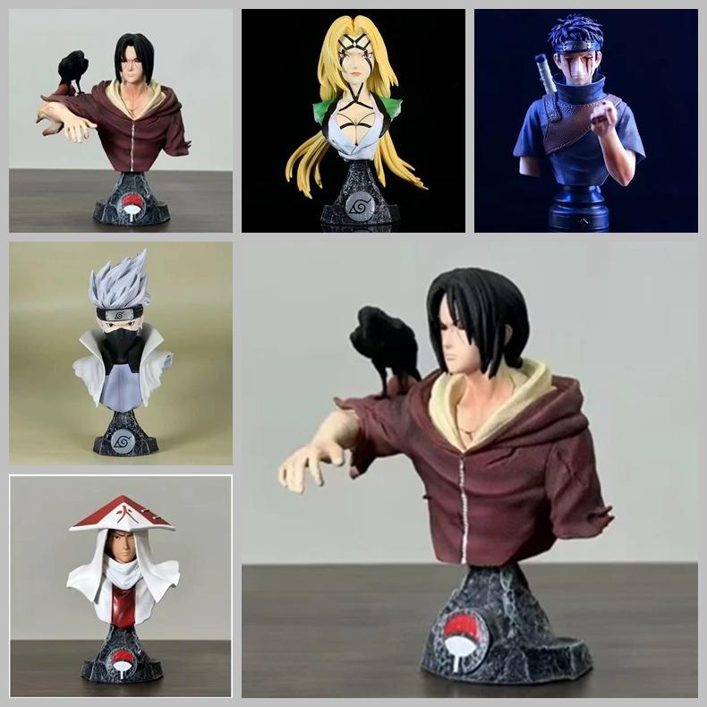 Crow Ferret, Kakashi, Tsunate, With Soil, Wave Wind Water Gate, Bust, Naruto, Boxed Figure.