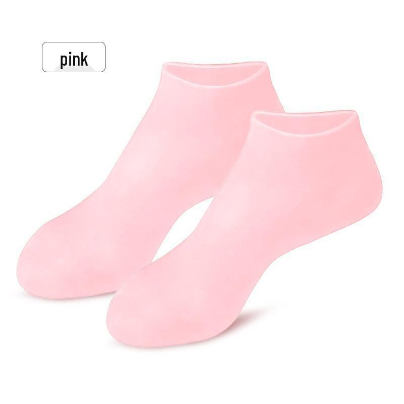 Silicone Moisturizing Foot Masks - Anti-Cracking Softening Socks for Calluses