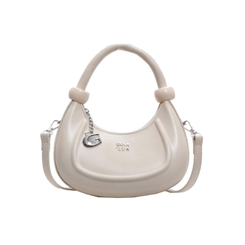 

Сумка для пельменей из кожи в стиле ретро с масляным воском, высококачественная женская сумка через плечо на одно плечо бежевый