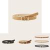 Crocodile Textured Womens Fashion Belt With Alloy Buckle For Business And Casual Wear