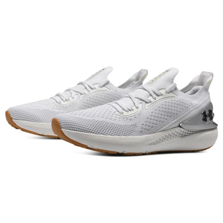 Under Armour Shift Versatile Simple Low-Top Casual Running Shoes Women Sneakers White 3027777-101