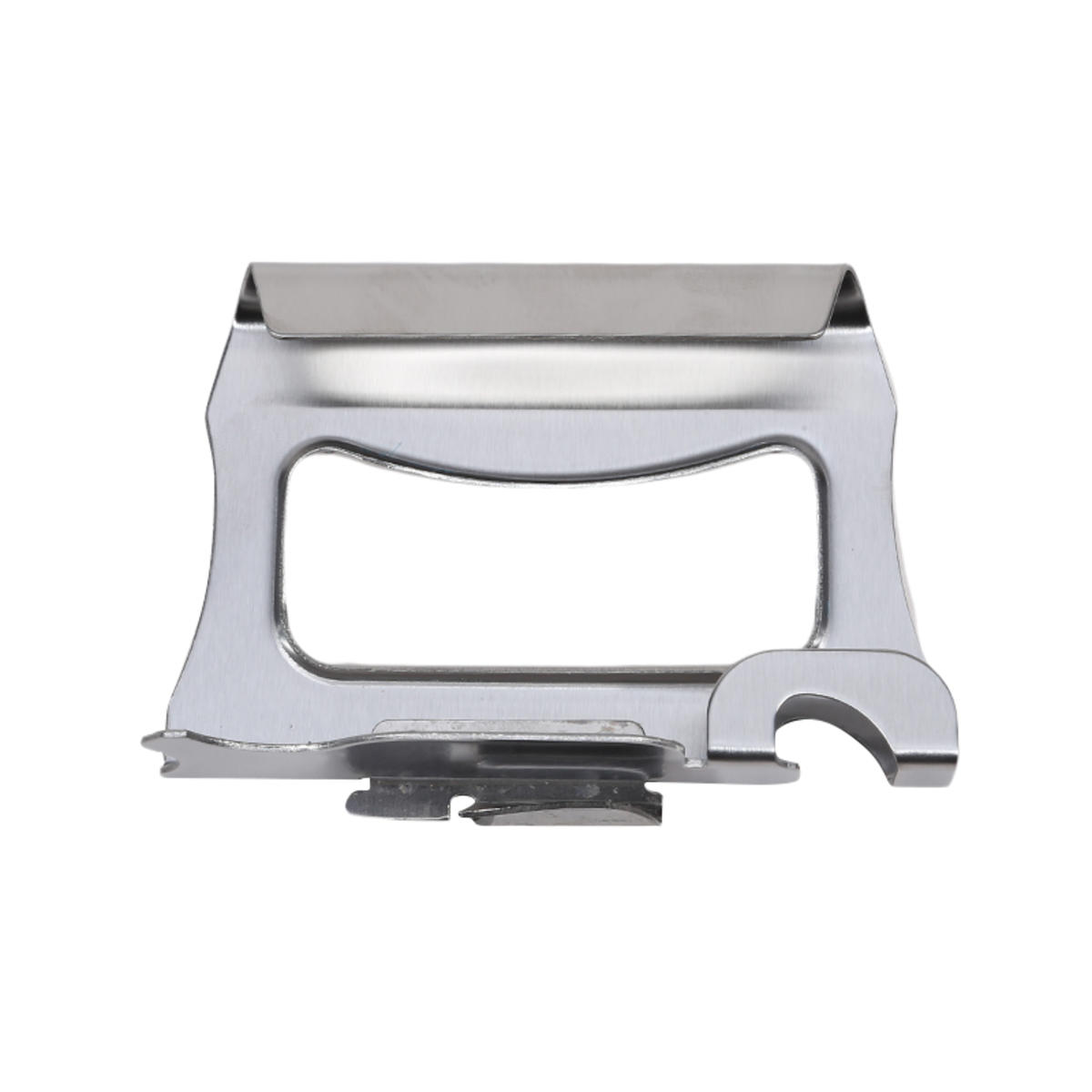 

Durable 2In1 Bottle Can Opener Steel Multifunctional Beer Can Openers Thickened Bucket Opener for Bar Kitchen Accessories one size серебряный