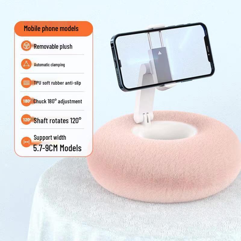

Plush Cushion Tablet & Phone Stand for Sofa & Bed